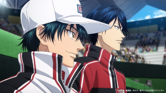 Scene from The New Prince of Tennis U-17 World Cup Semifinal